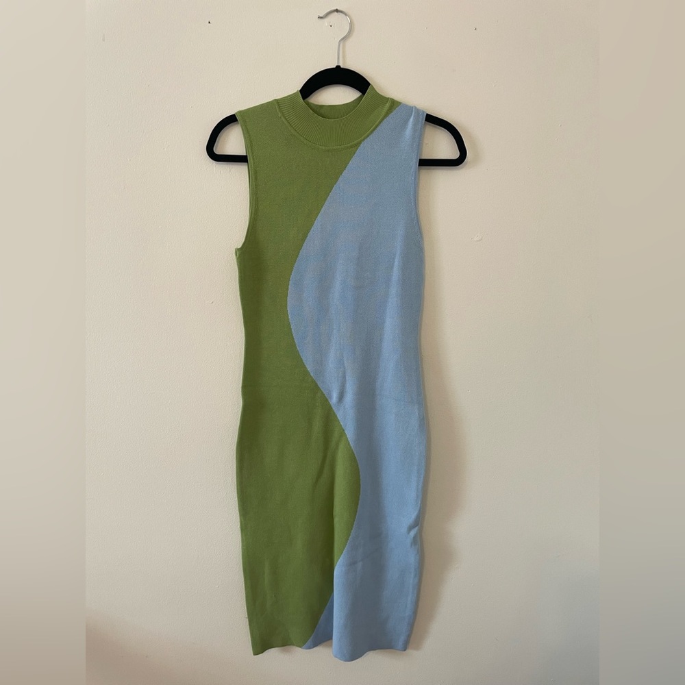Cider Mid Length knit dress, Size L